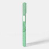 Coques Case-Mate iPhone Elégante Florale verte fleurie Aquarelle (Verso / Droite)