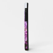 Coques Case-Mate iPhone Elégante florales violettes roses hydrangées (Dos/Gauche)