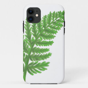 Coque Case-Mate Pour iPhone Élégante fougères vertes feuilles de bois