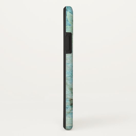 Coques Case-Mate iPhone Elégante libellule Art Turquoise (Dos/Droite)