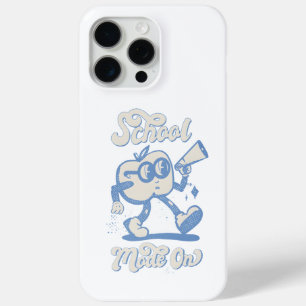Coque iPhone 15 Pro Max Elégante ligne géométrique de fraises Art