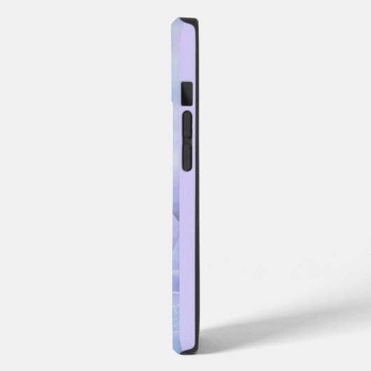 Coques Case-Mate iPhone Elégante Lilac Fleurs violettes Lumière Design (Verso / Gauche)