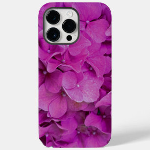 Coque Pour Pour iPhone 14 Pro Max Elégante magenta rose hydrangée florale roses