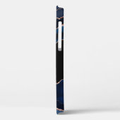 Coques Case-Mate iPhone Élégante Marine Blue Rose Gold Black Business (Verso / Gauche)