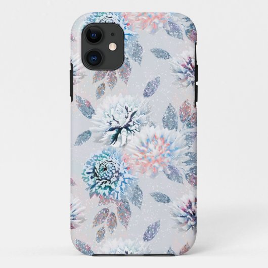 Coques Case-Mate iPhone Elégante motif rétro fleurie. (Dos)