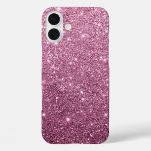 Coques iPhone 16 Plus Élégante parties scintillant abstraite de poule ro
