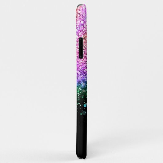 Coques Case-Mate iPhone Élégante Parties scintillant Abstraite Personnalis (Dos/Droite)