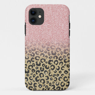 Case-Mate iPhone Case Élégante Parties scintillant Rose d'or Empreinte d