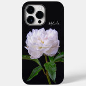 Coques Case-Mate iPhone Elégante Peine Blanche Une Fleur Comme Aucune Autr (Verso)