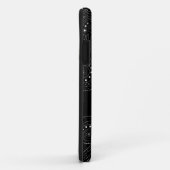 Coques Case-Mate iPhone Élégante perruque noire (Dos/Droite)