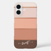 Coques Case-Mate iPhone Élégante Poche Douce Chocolat Éclairé Téléphone (Verso)