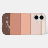 Coques Case-Mate iPhone Élégante Poche Douce Chocolat Éclairé Téléphone (Verso (horizontal))