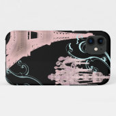 Coques Case-Mate iPhone élégante tour eiffel paris (Dos (Horizontal))