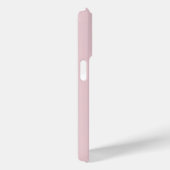 Coques Case-Mate iPhone Élégantes Initiales Monogramme Moderne Rose Pâle O (Verso / Droite)