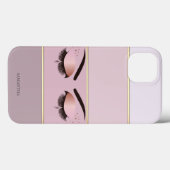 Coques Case-Mate iPhone Élégantes Rayures Modernes, Cils C (Verso (horizontal))