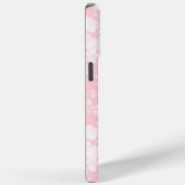 Coques Case-Mate iPhone Élégantes Roses Blanches Rose Floral (Verso / Droite)