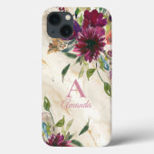Coques Case-Mate iPhone Élégants Fleurs sauvages floraux (Verso)