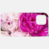 Coques Case-Mate iPhone Élégants Pivoines Bébé Rose Et Fuchsia (Verso (horizontal))