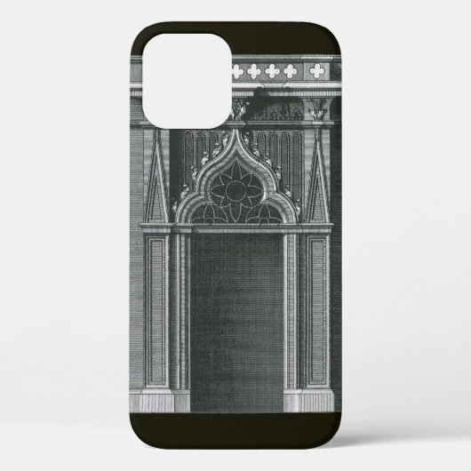 Coques Case-Mate iPhone Élément architectural ancien, porte gothique (Verso)
