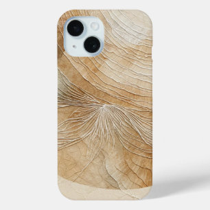Coque Pour iPhone 15 Élément bohème bohème neutre aéré naturel