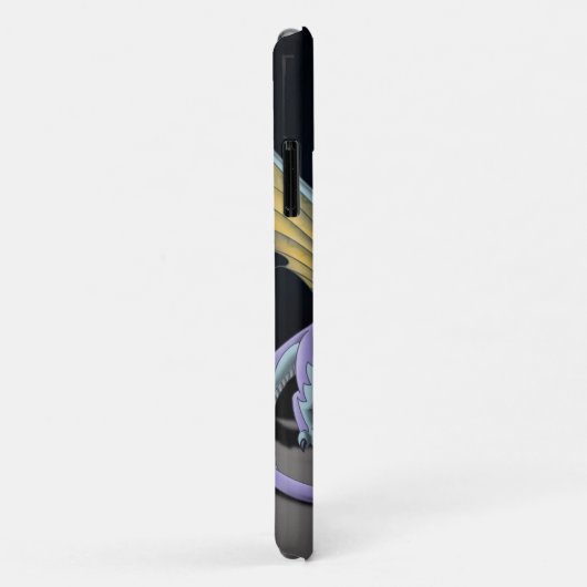 Coques Case-Mate iPhone Élément de feu et dragon (Dos/Droite)