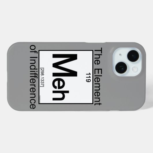 Coques Case-Mate iPhone Élément MEH (Verso (horizontal))