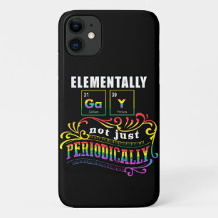 Case-Mate iPhone Case Elementalement Gay Pas Seulement Périodiquement