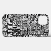 Coques Case-Mate iPhone Éléments chimiques (Verso (horizontal))
