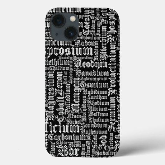 Coques Case-Mate iPhone Éléments chimiques (Verso)