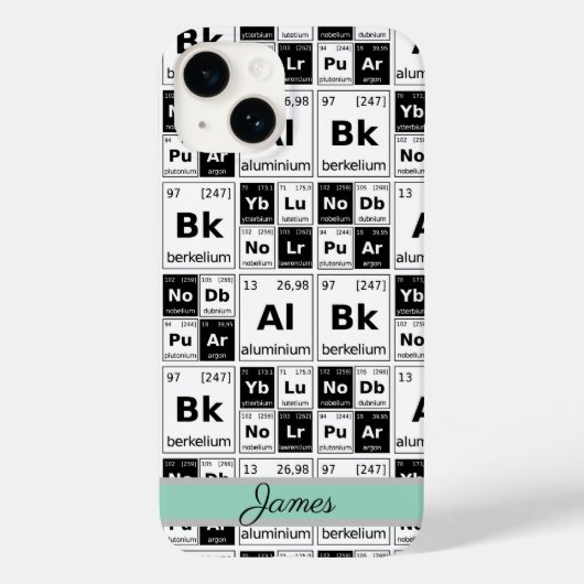 Coques Case-Mate iPhone Éléments chimiques (Verso)