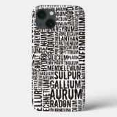 Coques Case-Mate iPhone Éléments chimiques (Verso)