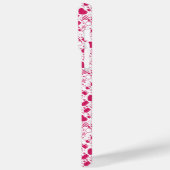 Coques Case-Mate iPhone éléments de motifs de la Saint-Valentin (Verso / Gauche)