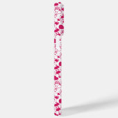 Coques Case-Mate iPhone éléments de motifs de la Saint-Valentin (Verso / Droite)