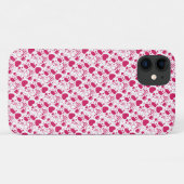 Coques Case-Mate iPhone éléments de motifs de la Saint-Valentin (Dos (Horizontal))