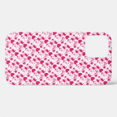 Coques Case-Mate iPhone éléments de motifs de la Saint-Valentin (Verso (horizontal))
