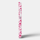 Coques Case-Mate iPhone éléments de motifs de la Saint-Valentin (Verso / Gauche)