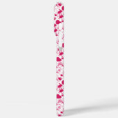 Coques Case-Mate iPhone éléments de motifs de la Saint-Valentin (Verso / Gauche)