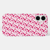 Coques Case-Mate iPhone éléments de motifs de la Saint-Valentin (Verso (horizontal))