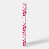 Coques Case-Mate iPhone éléments de motifs de la Saint-Valentin (Verso / Droite)