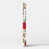 Coques Case-Mate iPhone Éléments de Noël festifs Design sans couture (Verso / Gauche)