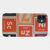 Coques Case-Mate iPhone Éléments périodiques Science du zinc (Dos (Horizontal))