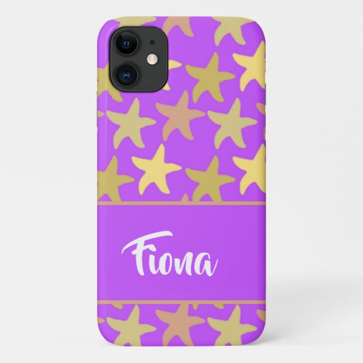 Coques Case-Mate iPhone Élepée colorée sur violet (Dos)