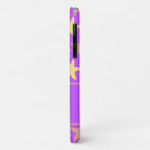 Coques Case-Mate iPhone Élepée colorée sur violet (Dos/Gauche)