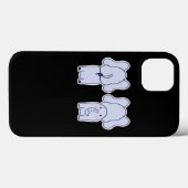 Coques Case-Mate iPhone Eléphant Anime Manga Kawaii (Verso (horizontal))