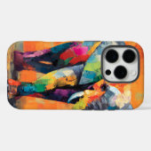Coques Case-Mate iPhone Eléphant arc-en-ciel Abstrait (Verso (horizontal))