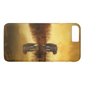 Coques Case-Mate iPhone Elephant asiatique en Thaïlande sous un coucher de (Dos (Horizontal))