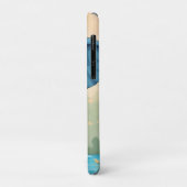 Coques Case-Mate iPhone Eléphant Bébé Bleu Whimsical, (Dos/Gauche)