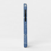 Coques Case-Mate iPhone Éléphant Bleu Mandala (Dos/Gauche)