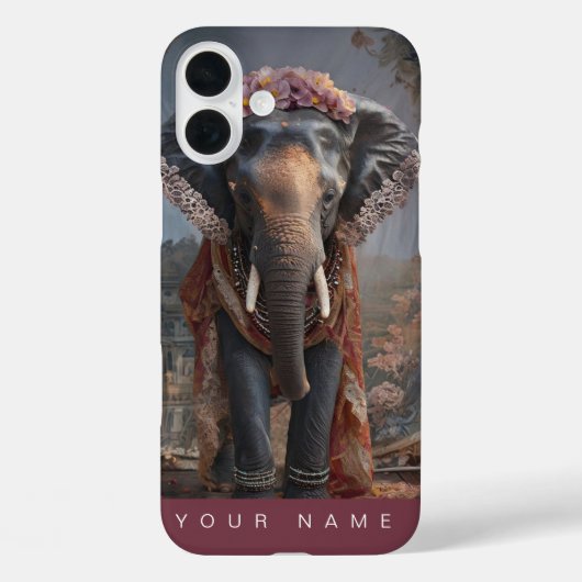 Coques Case-Mate iPhone Eléphant botanique (Verso)