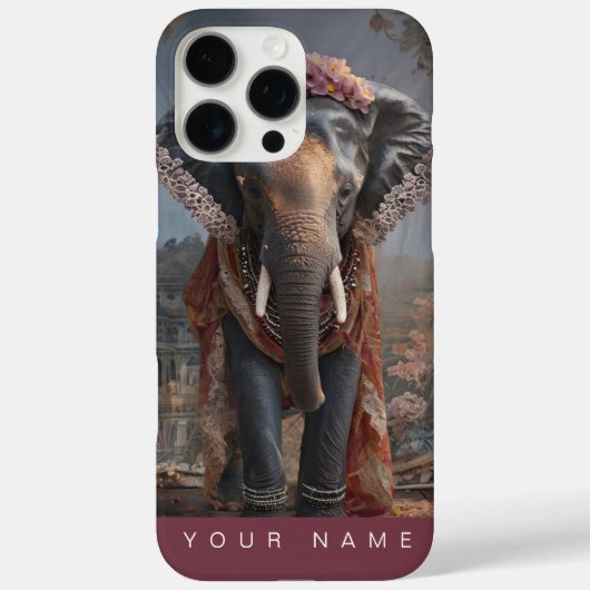 Coques Case-Mate iPhone Eléphant botanique (Verso)